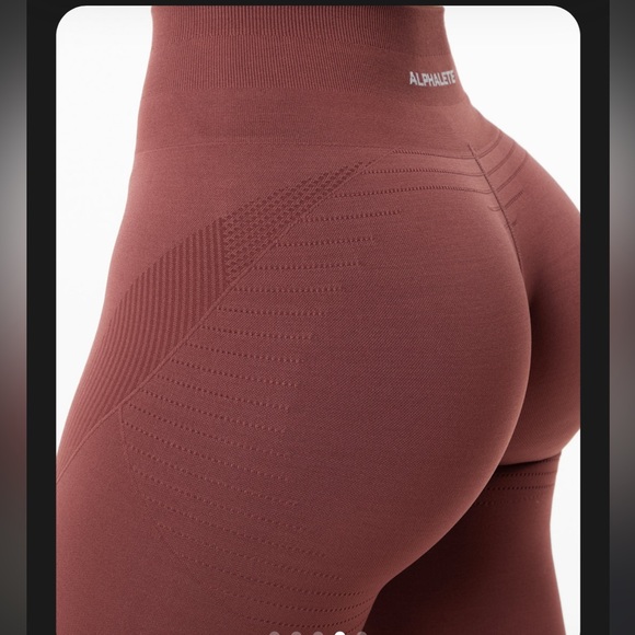 Alphalete Ozone Legging - Gingerbread - Picture 3 of 5